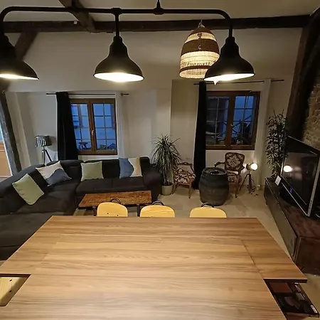 Grange Renovee Dans Cour Privee Avec Jardin Bergheim